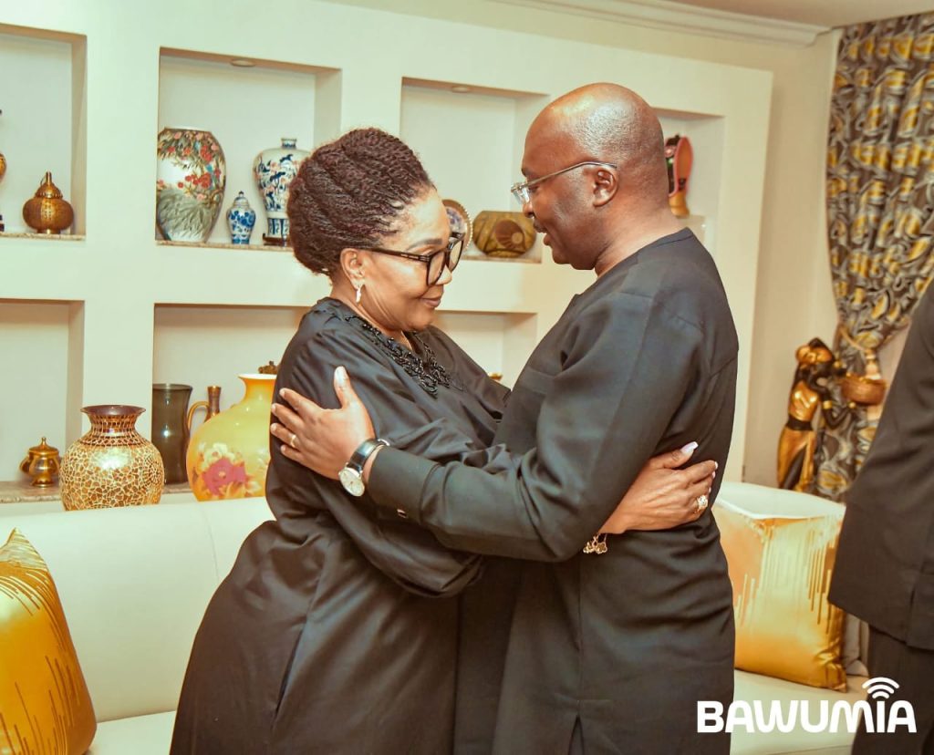 Bawumia Mahama console