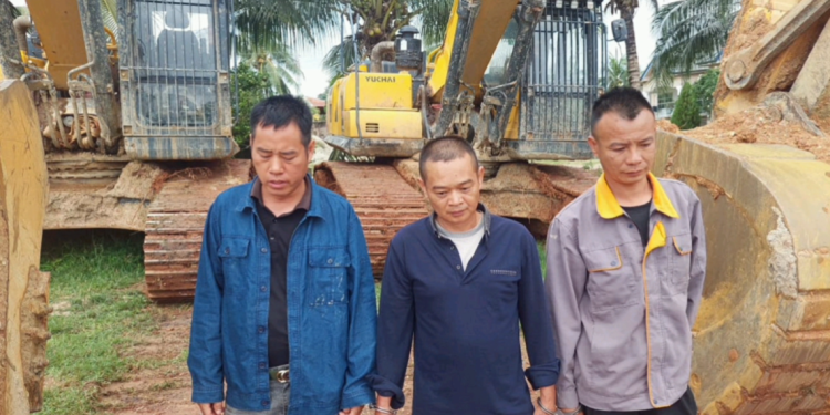 Chinese nationals galamsey