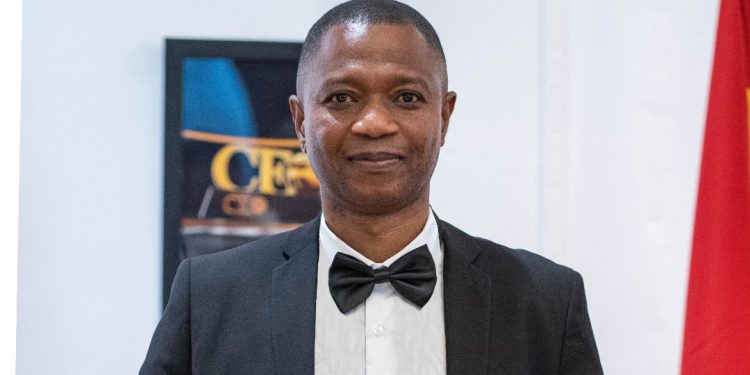 Ghana Link helicopter