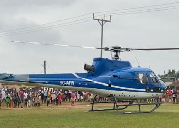 Helicopter emergency landing