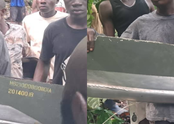 Helicopter crash site