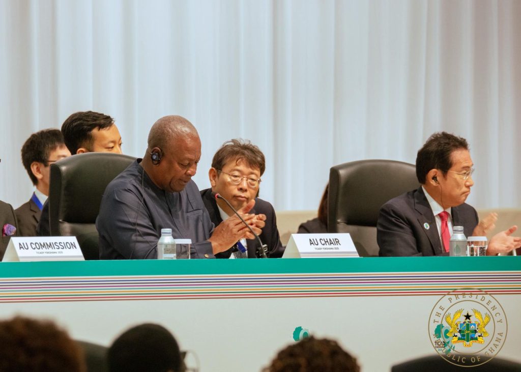 Mahama at Tokyo