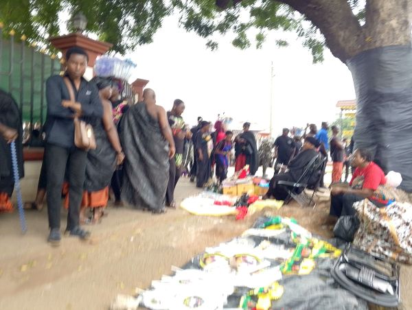 Funeral rites Asantehemaa