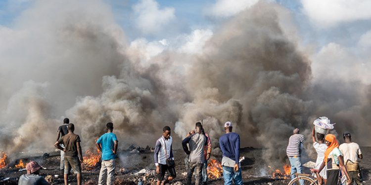 Air pollution malaria Ghana