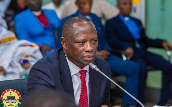 Galamseyers Lands Minister Parliament forest mining