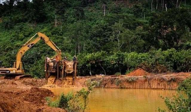 Galamsey pit