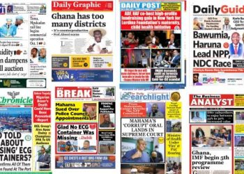 Newspapers, Headlines, Newscenta, Monday, September 29,