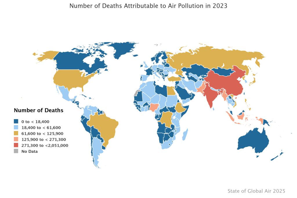 Air pollution Ghana