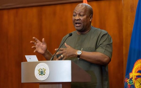 Galamsey Mahama emergency Tema Dawa