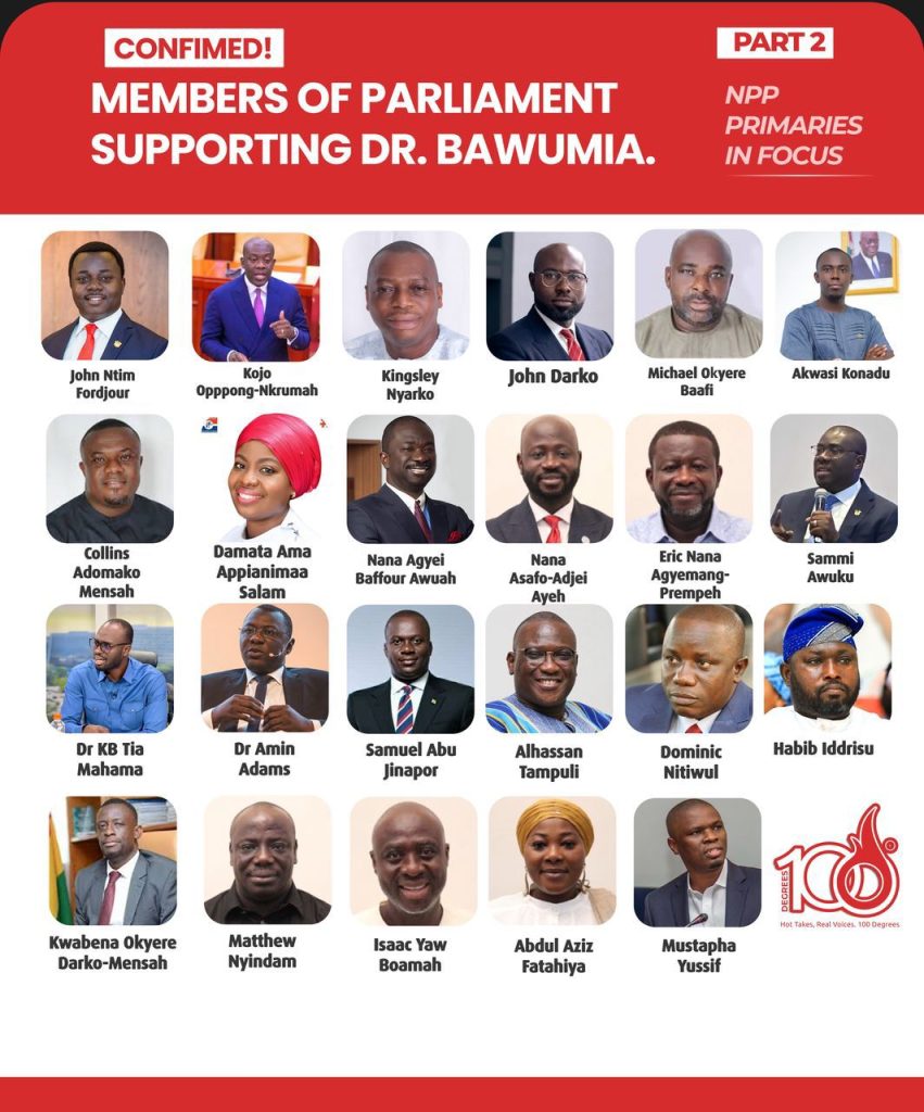 NPP MPs Bawumia