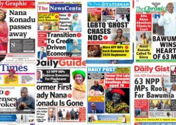 Newspapers, Headlines, Newscenta, Friday, October 24,