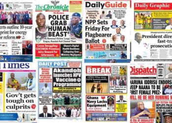 Newspapers, Headlines, Newscenta, Thursday, October 9,
