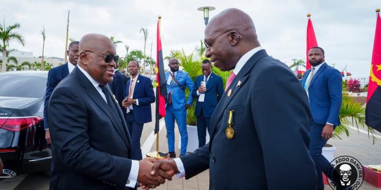Nana Addo Angola