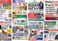 Newspapers, Headlines, Newscenta, Thursday, November 20,