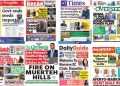 Newspapers, Headlines, Newscenta, Tuesday, November 25,
