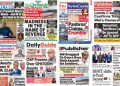 Newspapers, Headlines, Newscenta, Wednesday, November 5,