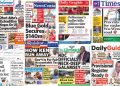 Newspapers, Headlines, Newscenta, Friday, November 7,