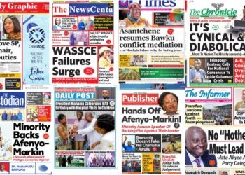 Newspapers, Ghana news, Headlines, Newscenta, Monday December 1,