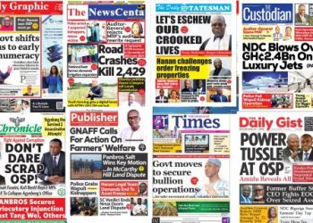 Newspapers, Ghana news, Headlines, Monday December 8,
