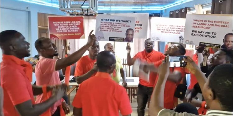 Heath Goldfields workers