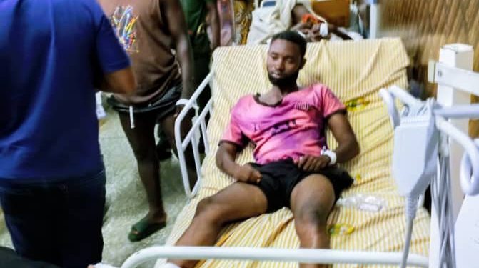 Arrested shooting Ho