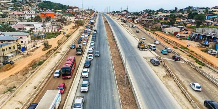 Ofankor-Nsawam highway