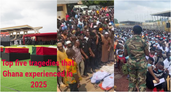 Here are the top five tragedies that Ghana experienced in 2025