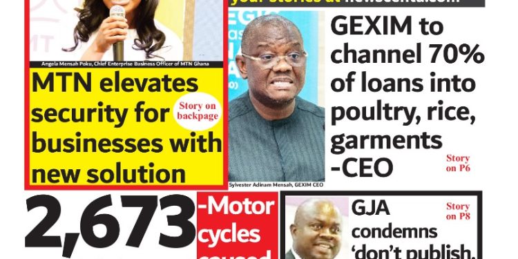 Newspapers, Ghana news, Headlines, Wednesday December 24,