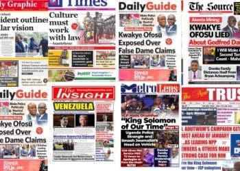 Newspapers, Ghana news, Headlines, Wednesday January 7, 2026
